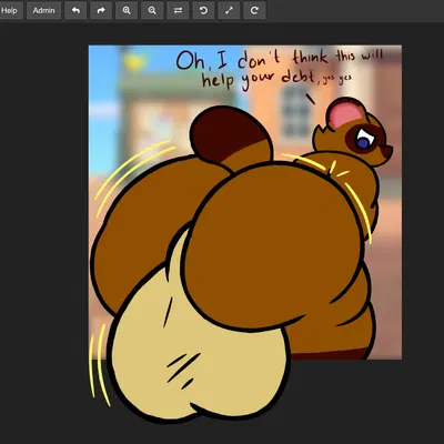 tom nook (animal crossing) (animal crossing, nintendo) created by notabird