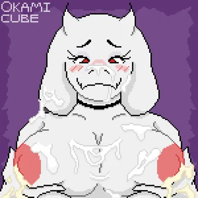 toriel (undertale (series)) created by okamicube