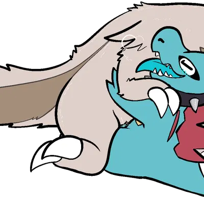 tototrout (nintendo, pokemon) created by trout (artist)