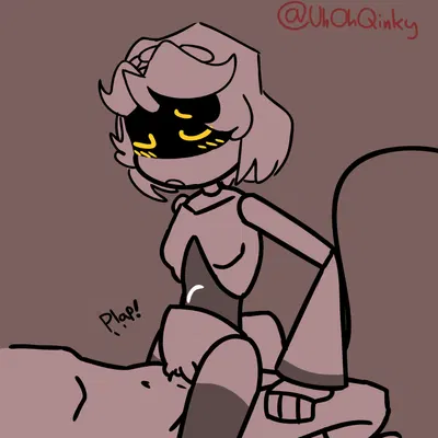 v (murder drones) (glitch productions, murder drones) created by uhohqinky