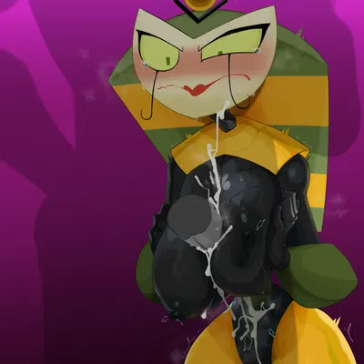 vexus (my life as a teenage robot, nickelodeon) created by mdthetest