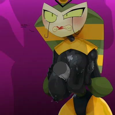 vexus (my life as a teenage robot, nickelodeon) created by mdthetest