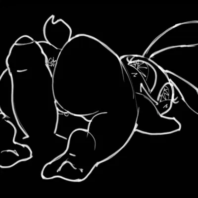 vibri's cousin (vib-ribbon) created by vussybussy