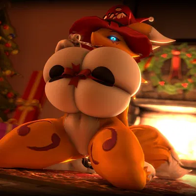 warfare renamon (bandai namco, christmas) created by not person420