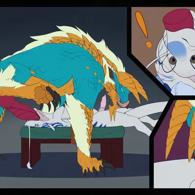 wolfie-feral (capcom, monster hunter) created by yukikawo