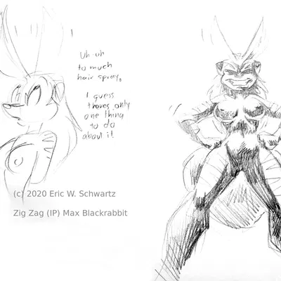 zig zag (my hero academia) created by eric schwartz