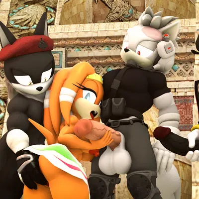 ace (mrfrenchyjackal), adam (juicyducksfm), fan character (idw publishing, sega) created by juicyducksfm