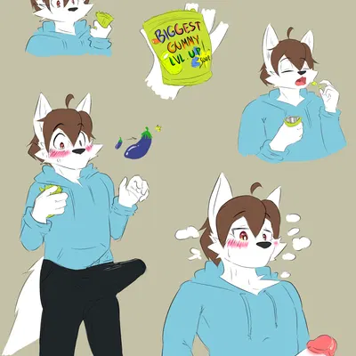 aceto the hoodie wolf created by acetofurtuber