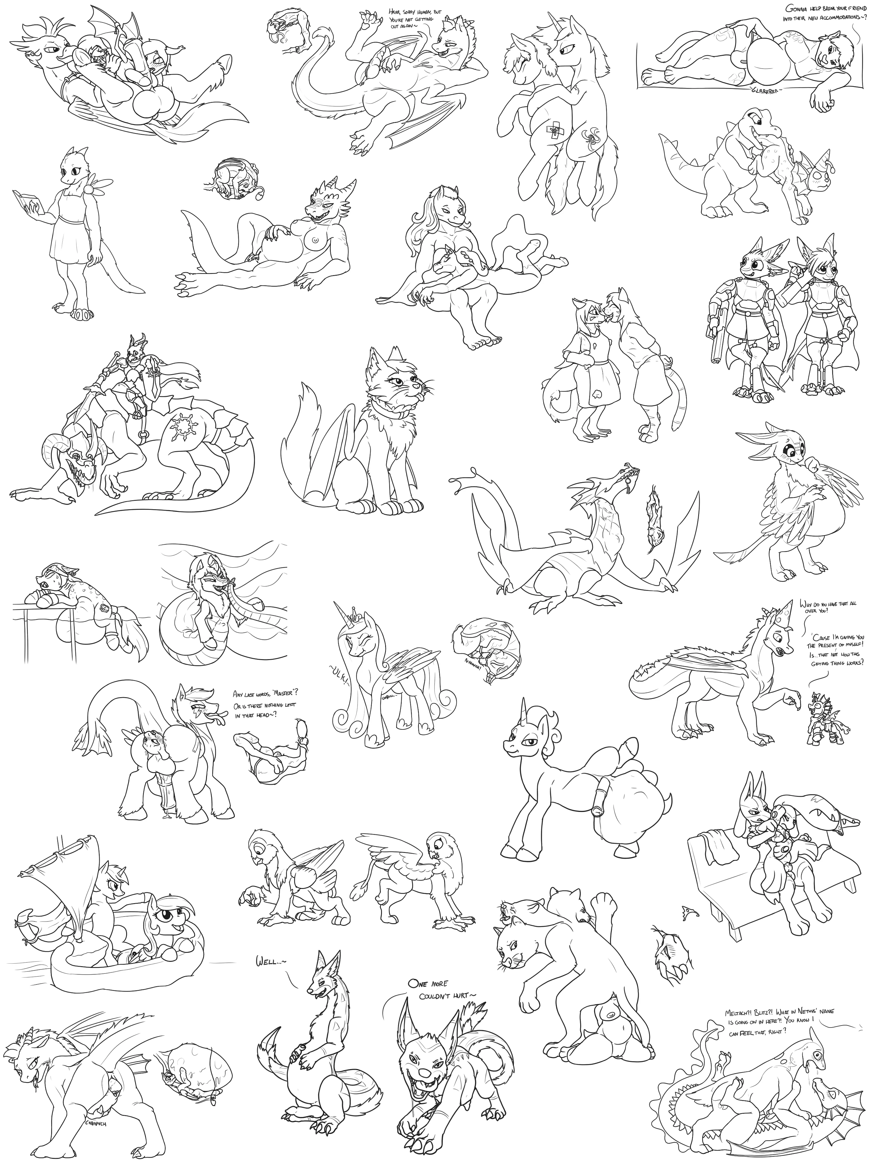 acorn (oc), allister (xodious), amethyst star (mlp) (celtic mythology, dungeons and dragons) created by doesnotexist