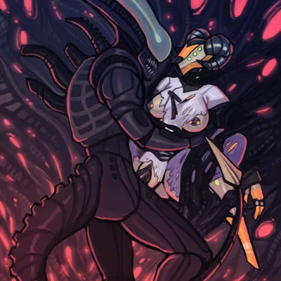 acrp-001 "tiamat" (alien (franchise)) created by lost izalith