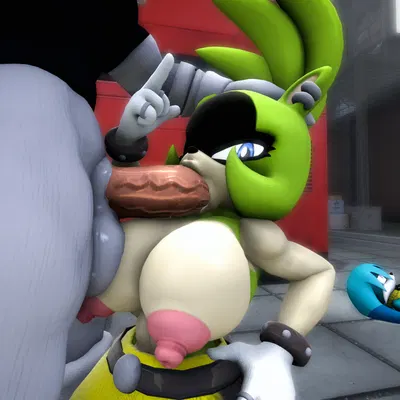 adam (juicyducksfm), fan character, kitsunami the fennec (idw publishing, sega) created by juicyducksfm