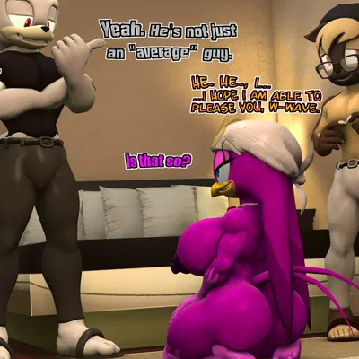 adam (juicyducksfm), fan character, sora (catmations nsfw) (sega, sonic riders) created by sarah dellen