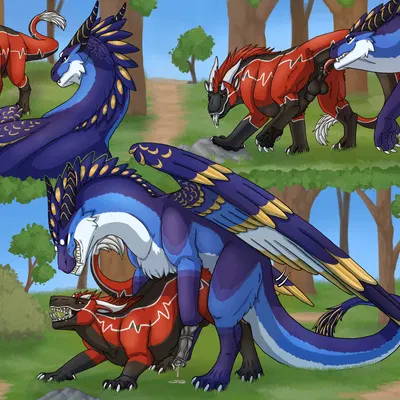 aelion (meloneni), dracuss (xxbriskxx) (mythology) created by meloneni