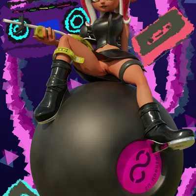 agent 8 (splatoon) (nintendo, splatoon) created by stikcs