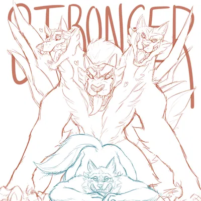 alan sylvasta, shirou ogami (brand new animal, european mythology) created by crazydrak