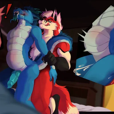 allenfoxtail, evildraak (mythology) created by mattiyyah lion