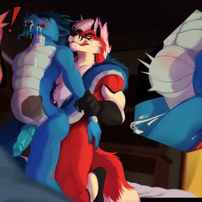 allenfoxtail, evildraak (mythology) created by mattiyyah lion