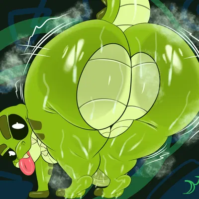 allister gator (poppy playtime) (mob entertainment, nightmare critters) created by plushtrapboyuwu