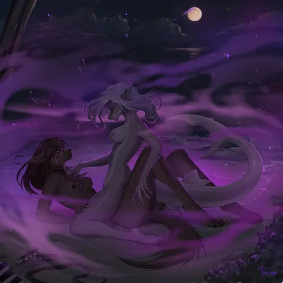 amara thornkin, terilia wavesinger (mythology) created by tyo dem