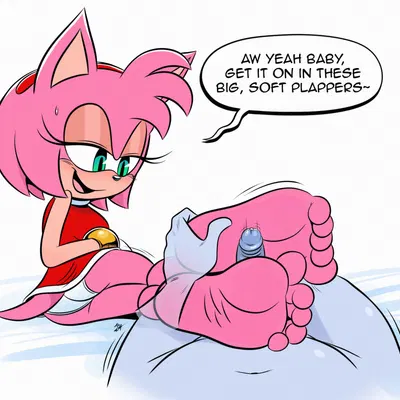 amy rose (sega, sonic the hedgehog (series)) created by deepcreases