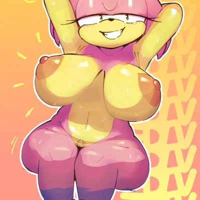 amy rose (sega, sonic the hedgehog (series)) created by edalv