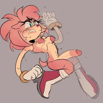 amy rose (sega, sonic the hedgehog (series)) created by luffydguzzler