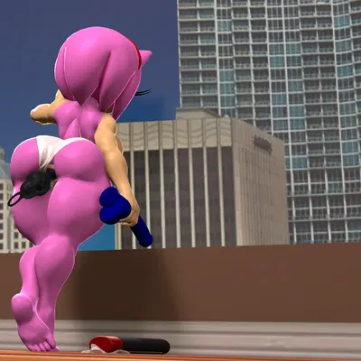 amy rose (sega, sonic the hedgehog (series)) created by neotaurus