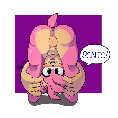 amy rose (sega, sonic the hedgehog (series)) created by shumpy