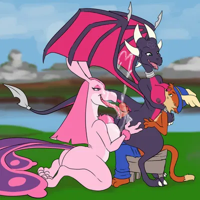 ardy lightfoot, cynder (activision, mythology) created by bludgeon