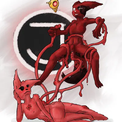 artificer (rain world), hunter (rain world), hunter long legs (rain world) (rain world, videocult) created by alexleviafan