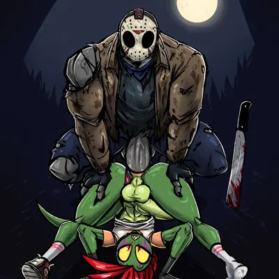 ash (g-h-), jason voorhees (converse, friday the 13th (series)) created by ghastlygh