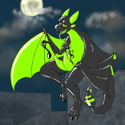 asp the wyvern (european mythology, mythology) created by squeakdrakeart