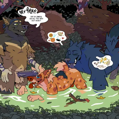 atticus (yeenstank), cyrus (yeenstank), ripley (yeenstank) (mythology) created by yeenstank