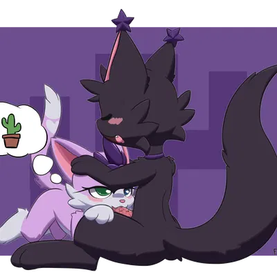 axl vorticlipse, miu (feeshyartist) created by feeshyartist