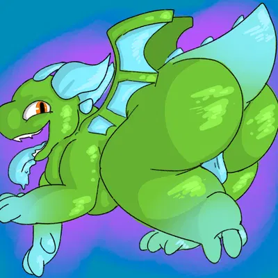 baby dragon (clash roayle) (clash royale, mythology) created by ivy arts