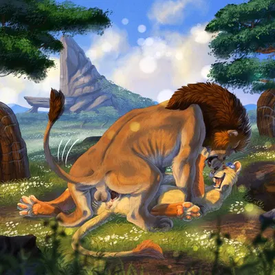 bahati whiteclaw, terrkar (raptorzzs) (disney, the lion king) created by vera-panthera