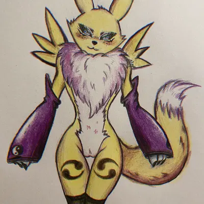 bandai namco, digimon created by alex dellamortex