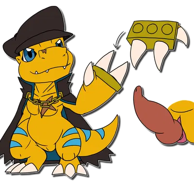 bandai namco, digimon created by chicostyx