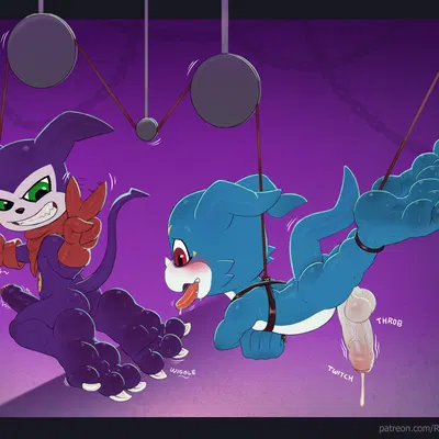 bandai namco, digimon created by rad-lizer