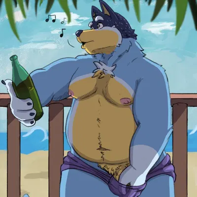 bandit heeler (bluey (series)) created by matthew-fox