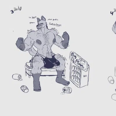 banzai (the lion king) (disney, the lion king) created by dark wolf