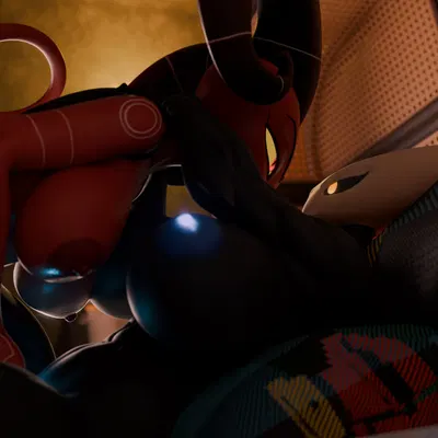 barbie wire, hornet (hollow knight) (hellaverse, helluva boss) created by bred art