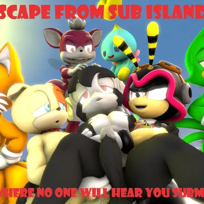 bean the dynamite, ben muttski, charmy bee (archie comics, sega) created by doommusk