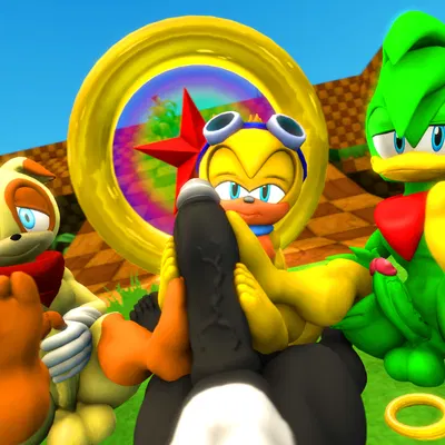 bean the dynamite, ben muttski, lire (doommusk) (archie comics, sega) created by doommusk