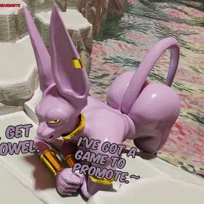 beerus (dragon ball, dragon ball super) created by camseven