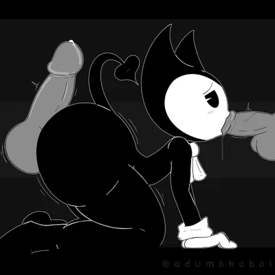 bendy the dancing demon (bendy and the ink machine) created by koob