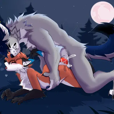 benjithefox, renziwolf (mythology) created by hornybnuuy