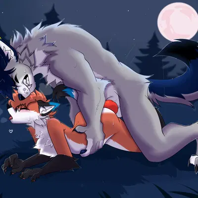 benjithefox, renziwolf (mythology) created by hornybnuuy