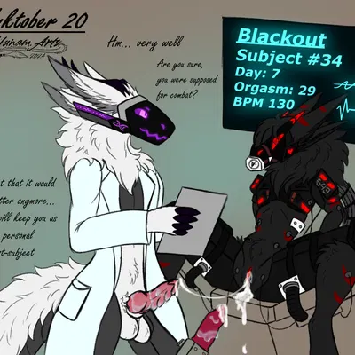 biogentic (hunamarts) (kinktober, kinktober 2024) created by hunamarts