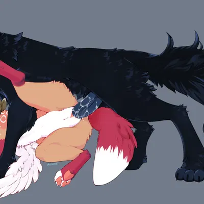 biscuit (neonwabbit), ink (neonwabbit) created by ki0nyxie